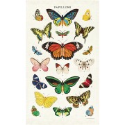 Butterflies Vintage Tea Towel, Kökshandduk